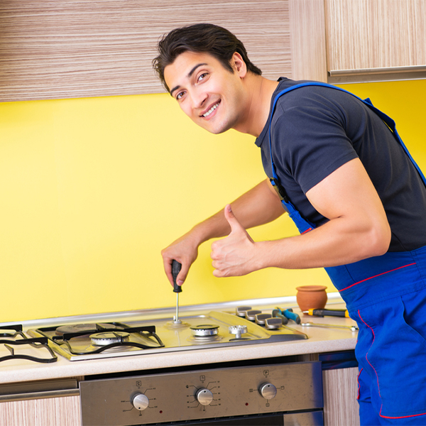 what are your typical service costs for stove repair in Grandfield